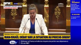 For Mathilde Panot (LFI). However, "France under Macron has become the lackey of Netanyahu and Trump" mathilde panot (lfi), "france under