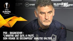 PSG - Basaksehir : "L'arbitre sait qu'il a fauté, son visage se décompose" analyse Galtier