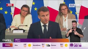 Emmanuel Macron a dénoncé "une décision brutale et infondée" de la part du président Donald Trump concernant les droits de douane