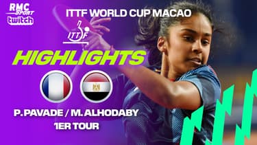 Résumé : Prithika PAVADE vs Mariam ALHODABY (ITTF World Cup 2024)