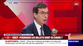 SNCF: "40% [des prix] des trajets n'ont pas augmenté" affirme Jean-Pierre Farandou PDG de la SNCF