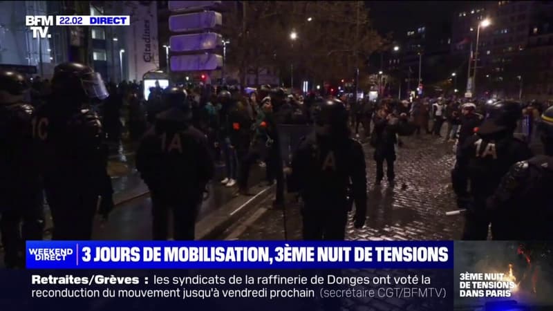 Manifestation à Paris: le bilan passe à 71 personnes interpellations ce samedi dans le 13e arrondissement