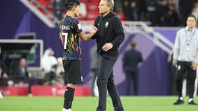 Jürgen Klinsmann et Heung-min Son, le 6 février 2024.
