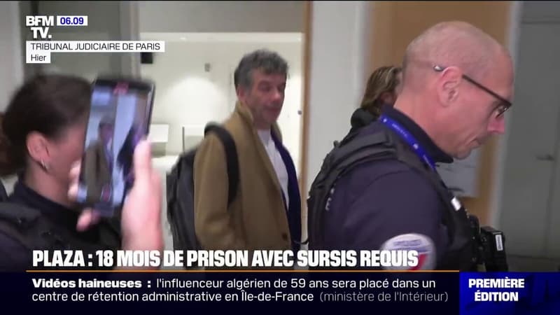 Regarder la vidéo 18 mois de prison avec sursis requis contre l'animateur Stéphane Plaza