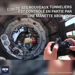 Pourquoi Elon Musk a choisi une manette de Xbox pour contrôler ses tunneliers