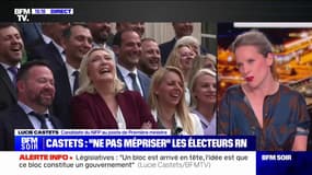 "Il ne faut pas mépriser les électeurs du RN (…) Beaucoup de gens ont voté pour le RN sur la base de fausses promesses", estime Lucie Castets