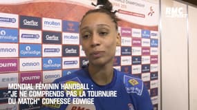 Mondial féminin handball : "Je ne comprends pas la tournure du match" confesse Edwige