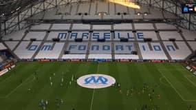 Le Vélodrome avant OM-Monaco, à Marseille le 12 décembre 2020