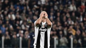 Cristiano Ronaldo après la défaite face à Manchester United