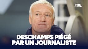 Équipe de France : Deschamps piégé par la blague d'un journaliste de TMC