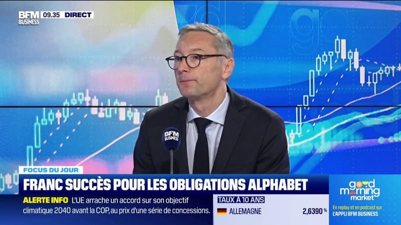 Franc succès pour les obligations Alphabet