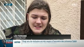 Grève dans l'Education nationale contre la réforme de l'accès à l'enseignement: "Les élèves savent mais ne comprennent pas" selon Léo Ferrand du Lycée Honoré Daumier, à Marseille