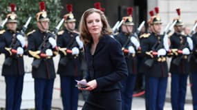 Nathalie Kosciusko-Morizet arrivant à l'Elysée pour l'investiture d'Emmanuel Macron. 