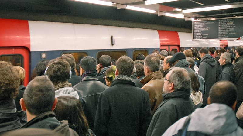 La ligne du RER B victime d'un énorme blocage le 8 novembre dernier.