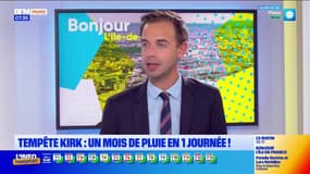 Dépression Kirk: à quoi s'attendre ce mercredi en Île-de-France?