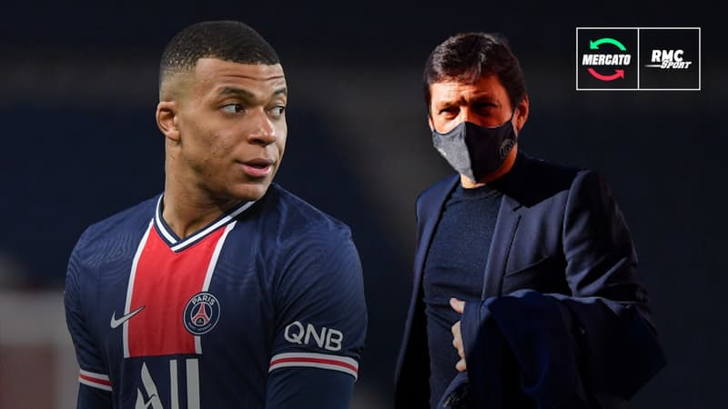 PSG : Leonardo évasif sur l'avenir de Mbappé