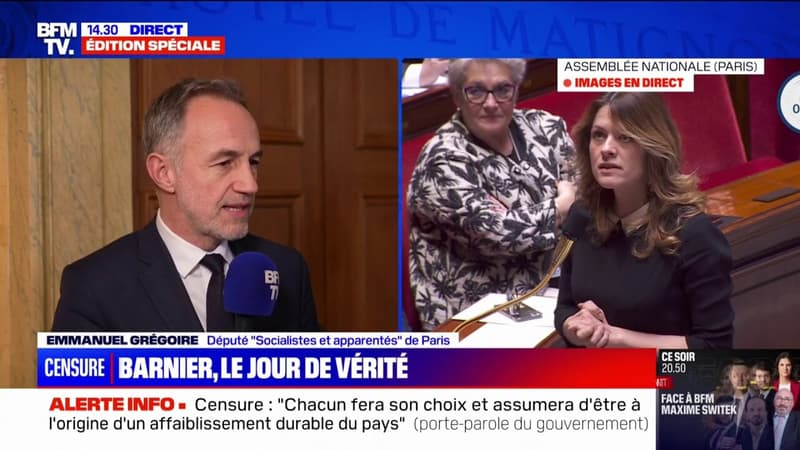 Emmanuel Grégoire, député PS: 