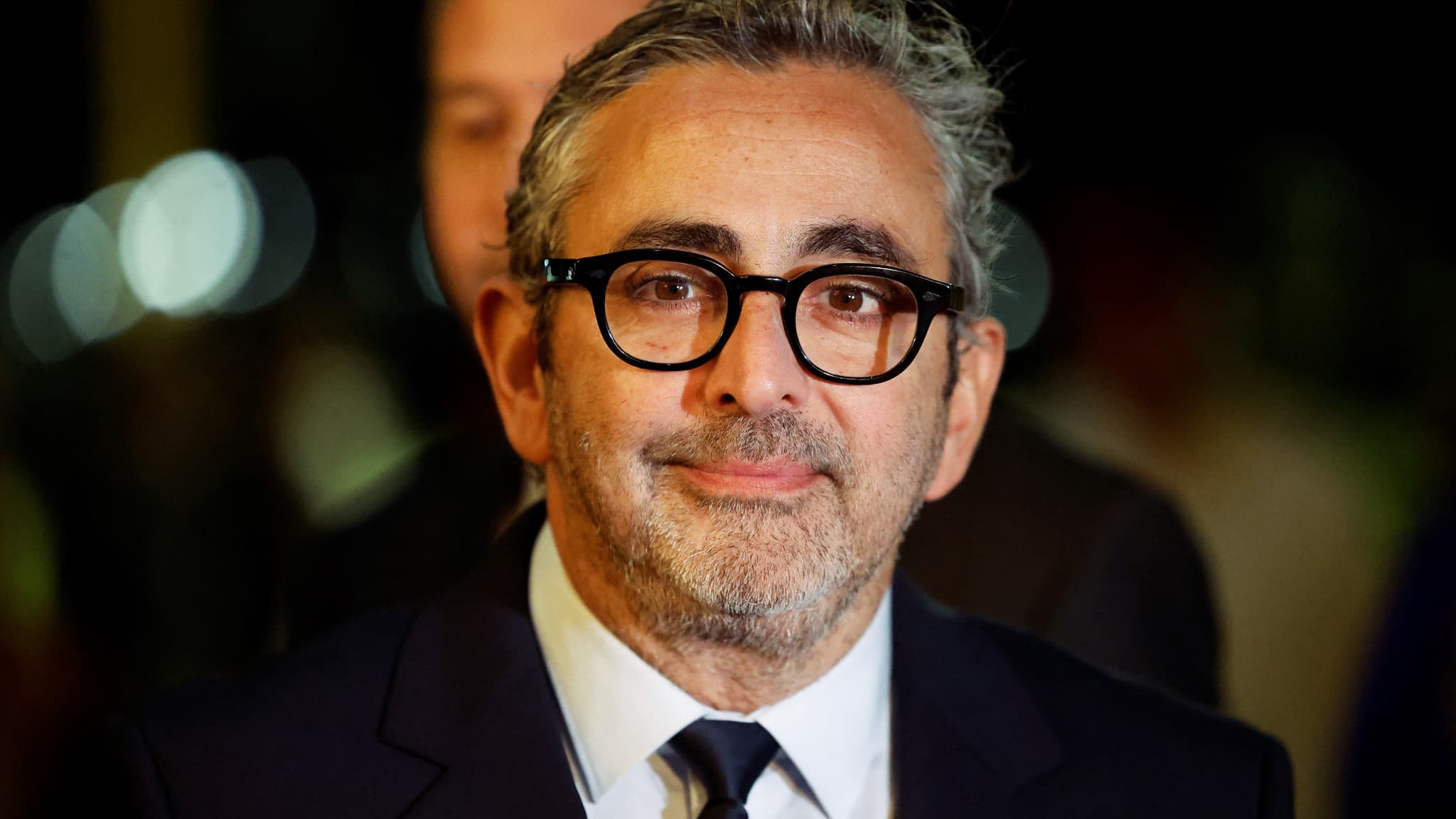 Le réalisateur Eric Toledano, au dîner d'Etat organisé par le roi du Maroc, le 29 octobre à Rabat. Le réalisateur Eric Toledano, au dîner d'Etat organisé par le roi du Maroc, le 29 octobre à Rabat.