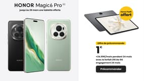 Magic 6 Pro : la tablette tactile Honor Pad9 offerte pour l'achat de ce nouveau smartphone chez SFR