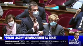 Olivier Véran répond au sénateur Alain Milon (LR): "S'il vous plaît, pas de leçons"