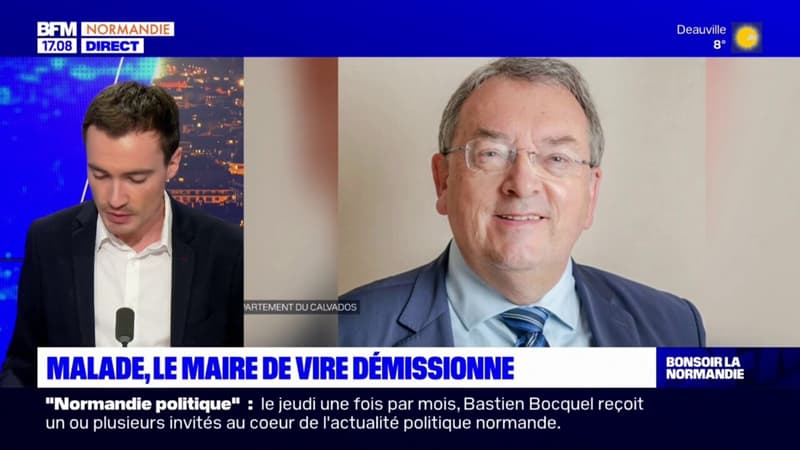 Calvados: le maire de Vire Normandie annonce sa démission pour raisons de santé