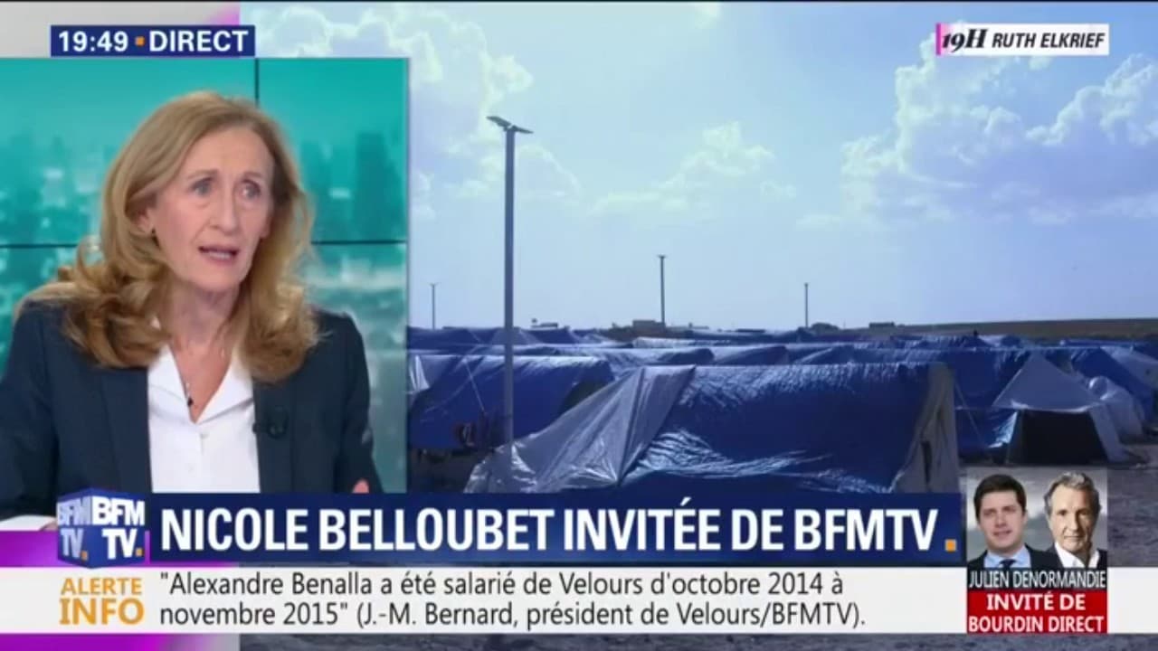 Nicole Belloubet Sur Le Possible Retour De Jihadistes Français En Syrie ...