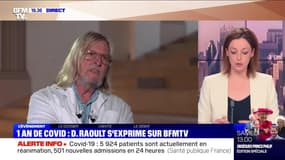 1 an de Covid : Didier Raoult s'exprime sur BFMTV - 15/04