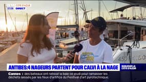 Antibes: quatre nageurs vont rejoindre Calvi à la nage pour la bonne cause