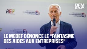  Le Medef dénonce le "fantasme des aides aux entreprises" 