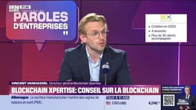 Vincent Vanhassel (Blockchain Xpertise) : Blockchain Xpertise, conseil sur la blockchain - 03/05
