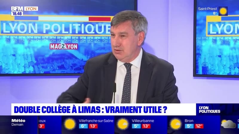 Christophe Guilloteau, président du département du Rhône, revient sur la polémique de l'emplacement d'un deuxième collège à Limas