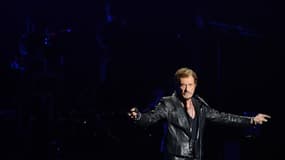 Johnny Hallyday sur scène