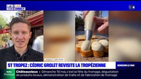 Saint-Tropez: le pâtissier Cédric Grolet revisite la célèbre tarte tropézienne