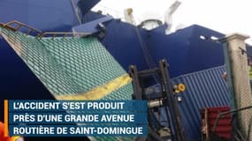 Un ferry percute un port en République Dominicaine