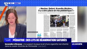 Un chef du Smur alerte sur la saturation des lits de réanimations en pédiatrie