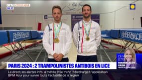 Antibes: deux trampolinistes rêvent des Jeux olympiques de Paris 2024