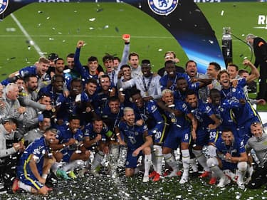 Supercoupe d'Europe : revivez la joie des joueurs de Chelsea lors de la remise du trophée