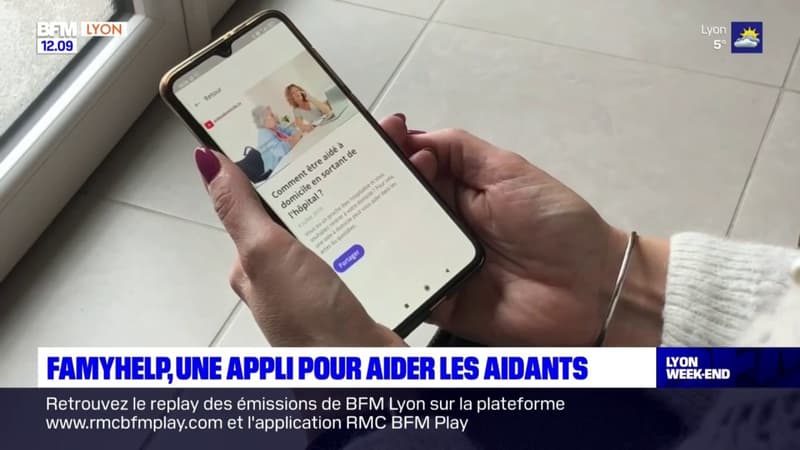 Lyon: FamyHelp, une application pour accompagner les aidants