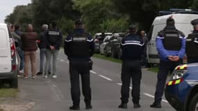 Des forces de l'ordre à Oléron après qu'un automobiliste a volontaire percuté des passants le 5 novembre 2025