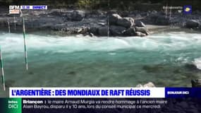 Hautes-Alpes: des mondiaux de raft réussis à l'Argentière