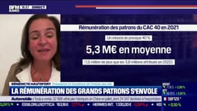 Bénédicte Hautefort (L'Hebdo des AG) : La rémunération des grands patrons s'envole - 10/08