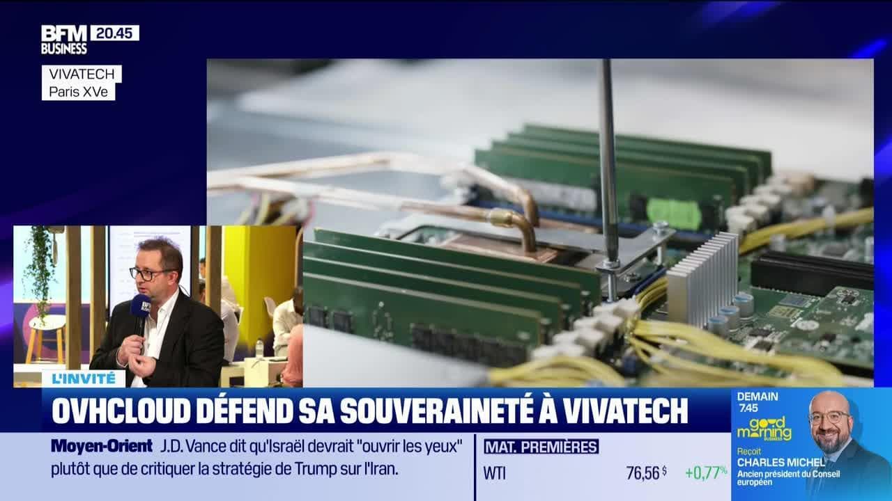 Octave Klaba (OVHcloud): OVHcloud, VivaTech'te Egemenliğini Savunuyor - 18/06
