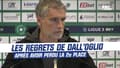 Ligue 2 / St-Etienne : Les regrets de Dall'Oglio après avoir perdu la 2e place