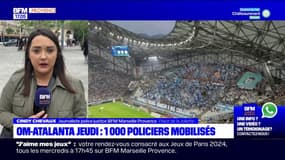 Ligue Europa: un important dispositif de sécurité pour le match OM-Atalanta, 1.000 policiers déployés