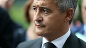 Le ministre de la Justice Gérald Darmanin à Nanterre dans les Hauts-de-Seine, le 29 juillet 2025