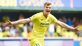 Alexander Sorloth avec Villarreal, le 11 mai 2024
