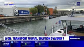 Lyon: le transport fluvial, une solution d'avenir? 