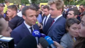 Affaire Rugy: pour Emmanuel Macron, "c’est bien que tout cela continue à se déblayer en transparence"