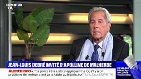 Jean-Louis Debré: "Si on vit dans un pays où la justice et la police ne se font pas confiance, c'est dramatique"