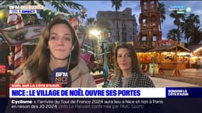 Nice: le village de Noël ouvre ses portes